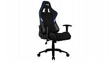 Игровое кресло Gaming Chair AEROCOOL AERO 1 ALPHA BLACK 2D Armrest 65mm wheels PVC Leather