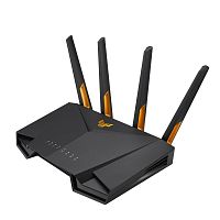 Роутер Wi-Fi ASUS TUF Gaming AX3000 Dual-Band Wi-Fi 6, 2402Mb/s 5GHz+574Mb/s 2.4GHz, 4xLAN 1Gb/s, 4 антенны, Aimesh, ASUS Router APP, AiProtection