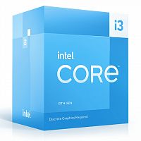 Процессор Intel Core i3-13100, LGA1700, 3.4-4.5GHz, 12MB Cache L3, UHD Intel® 730, EMT64,4 Cores + 8 Threads, Tray, Raptor Lake