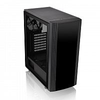 Корпус CoolerMaster MasterBox MB600L V2(MB600L2-KGNN-S00)ATX/mATX/MiniITX,2xUSB3.2+1x 3.5Jack,Кулер1*12см,ВысотаCPUкулера до160мм,2*3.5"/2*2.5",Окно из закаленного стекла,411x204x455,3мм,БезБ/П,Черный