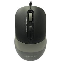 Мышь A4Tech Fstyler FM10, Оптическая 1600dpi, USB, Длина кабеля 1,5 метра, Размер: 108x64x35мм., Серый