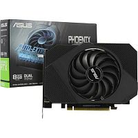 Видеокарта RTX 3050 ASUS GeForce PH-RTX3050-8G Phoenix 8GB GDDR6, Engine clock 1807MHz, Memory clock 14000MHz, 128Bit, 3xDP, HDMI