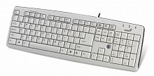 Клавиатура Genius KB-06XE, мембранная, 105btns, USB, Анг/Рус, 1.4m, Белый [31300614100]