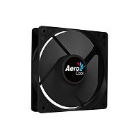 Кулер для корпуса AeroCool, FORCE12 Black  Molex+3P,120мм,1000±10%об.мин, 24.8CFM, 23.7dB(A), 3pin, 120х120х25мм, Чёрный