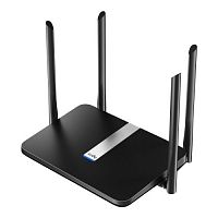 Роутер Wi-Fi CUDY X6 AC1800 Gigabit 6 Mesh Dual-Band Wi-Fi 6, 1201Mb/s 5GHz+574Mb/s 2.4GHz, 5xLAN 1Gbp/s, 4 антенны Omni-Directional, OFDMA