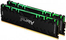 Оперативная память DDR4 16GB (2x8GB) PC-32000 (4000MHz) Kingston FURY Renegade RGB [KF440C19RBAK2/16]