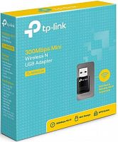 Беспроводной сетевой адаптер TP-Link TL-WN823N 300Mbps Wireless N Mini USB Adapter, Mini Size, Realtek, 2T2R, 2.4Ghz, 802.11b/g/n