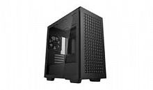 Корпус DEEPCOOL CH370 Micro ATX,Mini-ITX,USB 3.0х2,HD-Audio+Mic,1х120мм,высота процессорного кулера до 165мм, длина VGA до 320мм,2х3.5х,2+1х2.5",Сталь 0,6,413x215x431мм, чёрный [R-CH370-BKNAM1-G-1]