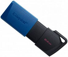 Накопитель на флеш памяти 64GB USB 3.2 Gen1 Kingston DataTraveler Exodia М Синий-Черный [DTXM/64GB]