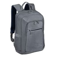 Рюкзак для ноутбука RivaCase 7523 Серый 13.3-14", Водоотталкивающая ткань. Утолщенные стенки. Смягчающие наплечные ремни с регул-й. Две секции, внут. карман на молнии, передний карман, застежка молния