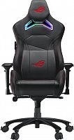 Игровое кресло Gaming Chair ASUS SL300C ROG CHARIOT/BK BLACK 4D Armrest 65mm wheels PVC Leather