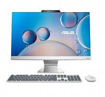 Моноблок ASUS AIO E3402WVA- BPC0100 Intel Core 3 100U(up to 4.7GHz) 16GB DDR5, 512GB NVMe, 23.8" FHD IPS 100Hz, Intel HD Graphics, Type-C, 2xHDMI, 4xUSB, LAN, WF, BT, HD WC, клав+мышь USB EN-RU, белый