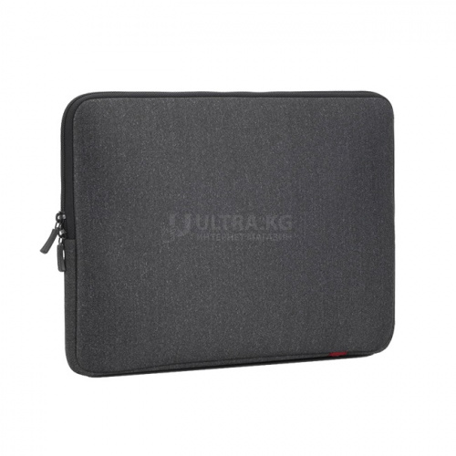 Сумка чехол для ноутбука RivaCase 5133 Темно-серая 11.6"-15.6" MacBook Pro 16 and Ultrabook sleeve. Материала LRPU с эффектом памяти. Застежка молния.