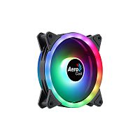 Кулер для корпуса AeroCool Duo 12 ARGB  6-pi,  120мм, 1000±10%об.мин, 33.4CFM, 19.7dBA, 6pin, 120х120х25мм, Чёрный