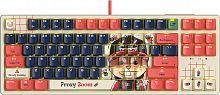 Клавиатура A4Tech Bloody AT87 Proxy Boom SAVAGE игровая, мембранная, механическая, 100 млн нажатий,USB, RGB подсветка,1,8m, бежевый