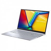 Ноутбук ASUS Vivobook X1504VA-NJ104 Intel Core i5-1335U(up to 4.6GHz), 40GB DDR4, 1TB SSD NVMe, 15.6" FHD IPS, Intel Iris Xe Graphics, WiFi, BT, HD Cam, Type-C, DOS, ENG-RUS, серебро[90NB10J2-M00KS0]