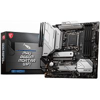 Матплата MSI MAG B660M MORTAR WIFI LGA1700 B660 4xDDR5 6xSATA3 2xM.2 HDMI DP mATX