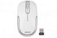 Беспроводная мышь A4tech G9-110H(F) White, оптическая,светодиодная, 2.4G, USB,1000 dpi, 3 кнопки