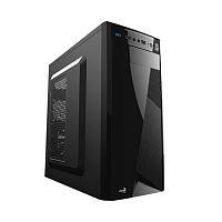 Корпус Aerocool CS-1101, ATX/Micro ATX, USB 3.0/2*2.0, HD-Audio+Mic,Кулер 8cm,Выс .проц.кул. до 150мм,Дл VGA до 375мм (без пер.кул),1*5.25"/ 3*3.5"/1*2.5",Толщ 0,4мм, 410x195x411мм, Без Б/П,Чёрн