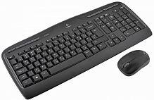 Беспроводная клавиатура+мышь Logitech MK330, 2.4 GHz, 1000 dpi,3btn, 10m, Wireless, Black, USB[920-003995]
