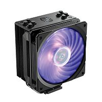 Кулер для процессора CoolerMaster Hyper T200 PWM Tower, Intel 1200/1151/1150/1155/1156/1366/775/AM4/AM3+/AM3/AM2/FM2+/FM2/FM1,100W, 800-2200 об/мин, 31 дБA, 4pin, 112x84x137, Чёрный [RR-T200-22PK-R1]