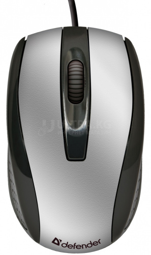 Mouse Defender Optimum MM-140, Grey, 800dpi, USB, 3btn, 1.5m фото 3