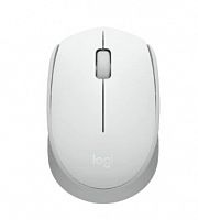 Беспроводная мышь Logitech M171, оптическая 1000dpi, светодиодная, USB, 3 кнопки, 2.4 GHz, белая [910-006867]
