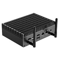 Миникомпьютер Industrial (Fanless) GM1 I3-1215U/8GB DDR4 3200 GHZ/256GB NVMe/WIFI AC 4,2/BT/12V-19V 90W/Metal/ LANх2/ Type-C/USBx4/черный