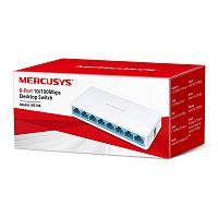 Сетевой коммутатор Mercusys MS108 8-port 10/100Mbps, Desktop