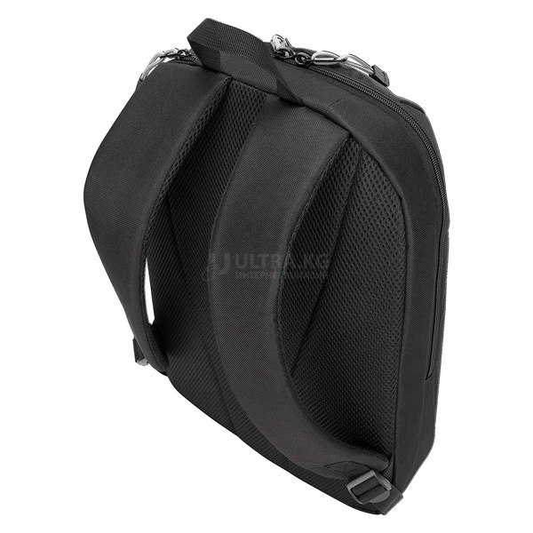 Рюкзак для ноутбука Targus Intellect Esentials Черный 15.6'' Водоотталкивающая ткань. Утолщенные стенки. Смягчающие наплечные ремни с регулеровкой. Три секции, застежка молния. фото 3
