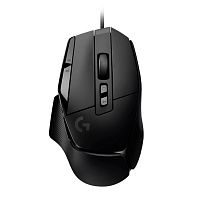 Мышь Logitech G502 X, игровая, оптическая 25600dpi, светодиодная, USB, 13 кнопок, 2.1 м, черная [910-006139]