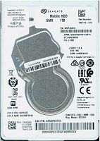 Жесткий диск для ноутбука 1000GB 5400rpm Seagate, 5400rpm, slim, for notebook [1RK172-073,287]