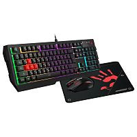 Клавиатура+мышь BLOODY B1700 (B140N+ES7+BP-50M) NEON LIGHT GAMING KEYBOARD + MOUSE+PAD USB US+RUSSIAN Клавиатура+мышь BLOODY B1700 (B140N+ES7+BP-50M) NEON LIGHT GAMING KEYBOARD + MOUSE+PAD USB US+RUSSIAN