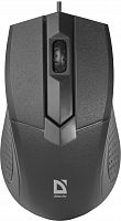 Mouse Defender Optimum MB-270, Black, 1000dpi, USB, 3btn, 1.5m