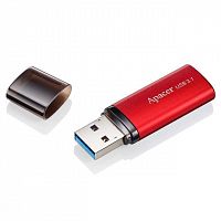 PEN DRIVE 128GB Apacer, AH25B, AP128GAH25BR-1, 128GB, USB 3.1, Красный