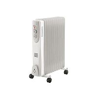 Радиатор Home Element HE-OH1246, 2500Вт,секций 11,25-27 кв, ТЭН, защита от перегрева, Световой индикатор нагрева механика ,напольный, серый, потертости на корпусе, коробка не товарного вида