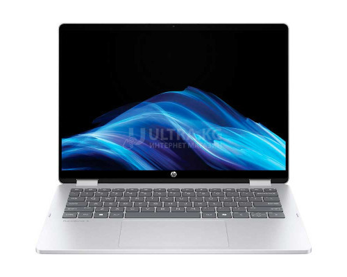 Ультрабук HP OMNIBOOK 5 14-FP0013DX FLIP x360, 2-in-1, i5-120U(up to 5.0Ghz) 8GB DDR5, 2TB SSD NVMe, 14" 2K (1920x1200) IPS Touch 300 nits, тонкие рамки, Intel Iris Xe Graphics, Type-C, HDMI, WiFi, BT, WIN11H, клав. с подсв EN-RU, серебро Ультрабук HP OMNIBOOK 5 14-FP0013DX FLIP x360, 2-in-1, i5-120U(up to 5.0Ghz) 8GB DDR5, 2TB SSD NVMe, 14" 2K (1920x1200) IPS Touch 300 nits, тонкие рамки, Intel Iris Xe Graphics, Type-C, HDMI, WiFi, BT, WIN11H, клав. с подсв EN-RU, серебро