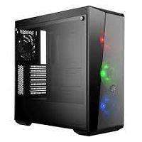 Корпус CoolerMaster MasterBox LITE 5 ARGB(MCW-L5S3-KGNN-05) ATX/mATX/MiniITX,2xUSB3.2,2x3,5Jack,кулер1х12см,высотаCPUкулера до163мм,2х3.5"/3х2.5",окно из закаленного стекла,469x211x455,БезБ/П,Черный