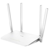 Роутер Wi-Fi CUDY WR1300 AC1200 Gigabit Mesh режимы Router/Mesh/Repeater/WISP/Access Point, Dual-Band, 867Mb/s 5GHz+300Mb/s 2.4GHz, 5xLAN 1Gbp/s, 4 антенны x5dBi