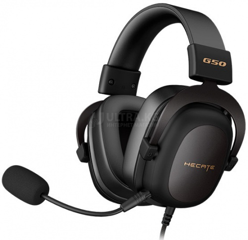 Наушники с микрофоном Edifier G50, Микрофон, USB-TypeC, RGB, 7.1 Virtual, 64Oм, 20 Гц-20 кГц, Черный Наушники с микрофоном Edifier G50, Микрофон, USB-TypeC, RGB, 7.1 Virtual, 64Oм, 20 Гц-20 кГц, Черный