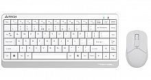 Беспроводная клавиатура + мышь A4TECH FG1112 White FSTYLER (FG12+FGK11), 2,4GHz, 12Fn, 15m, 1200 DPI, белый
