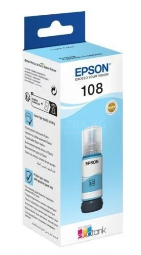 Картридж Epson C13T09C54A 108 EcoTank ink Light Cyan