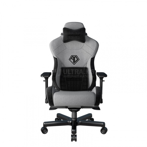 Игровое кресло Gaming Chair AD12XLLA-01-B-F AndaSeat T-Pro II Premium BLACK 4D Armrest 65mm wheels Fabric
