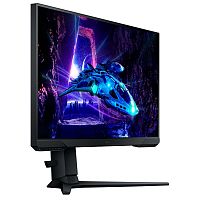 Монитор LCD 24" Samsung LS24DG300EIXCI, Odyssey G3, Black, VA, 1920x1080, 3000:1 (Mega), 250cd/m2, 180Hz, 178/178, 1ms, HDMI, DP, выход на наушники