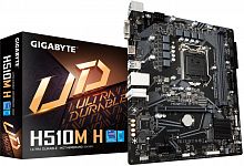 Матплата Gigabyte H510M H,LGA1200, Intel H510, 2xDDR4, 1xPCI-E16X, 1xPCI-E1x, Sound8Ch, GBLAN, 4SATA+M.2, mATX, 4USB3.2+6USB2.0, VGA, HDMI