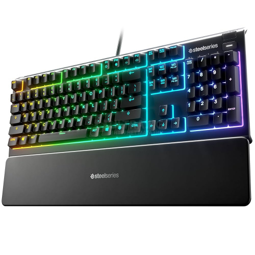 SteelSeries Apex 3 Membran Gaming Keyboard RGB Backlight ENG