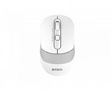 Мышь беспроводная A4tech Fstyler FB10CS Grayish White, BT+2,4G USB, 1200-1600-2000 DPI, заряд USB-C, Grayish White