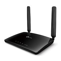 Беспроводной маршрутизатор Wi-Fi (4G-LTE) TP-LINK Archer MR400 (Dual-Band: 300 Мбит/c на 2,4 ГГц, 867 Мбит/с на 5 ГГц; 3xLAN 100 Мбит/с,1xWAN 100 Мбит/с, OneMesh)