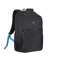 Рюкзак для ноутбука RivaCase 8069 Черный 17.3" Утолщенные стенки. Смягчающие наплечные ремни с регулеровкой. Передний карман на молнии, застежка молния.
