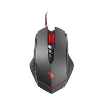 Мышь A4Tech Bloody V8M, Игровая, Оптическая 3200dpi, 8 кнопок, Проводная, USB, 1.8м, Чёрный